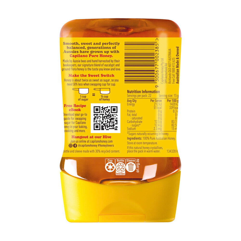 Capilano Pure Honey Squeeze - 340g