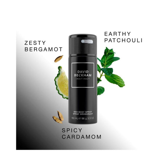 David Beckham Instinct Deodorant Body Spray - 150mL
