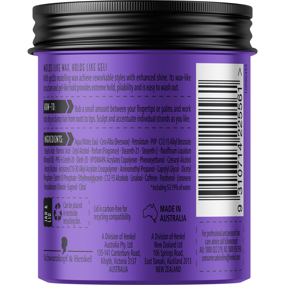 Got2b Modelling Wax For Hair 100ml
