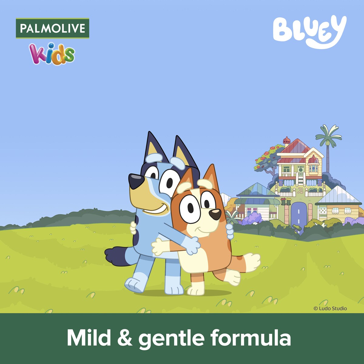 Palmolive 3 In 1 Bluey Kids Shampoo Conditioner & Body Wash 350mL