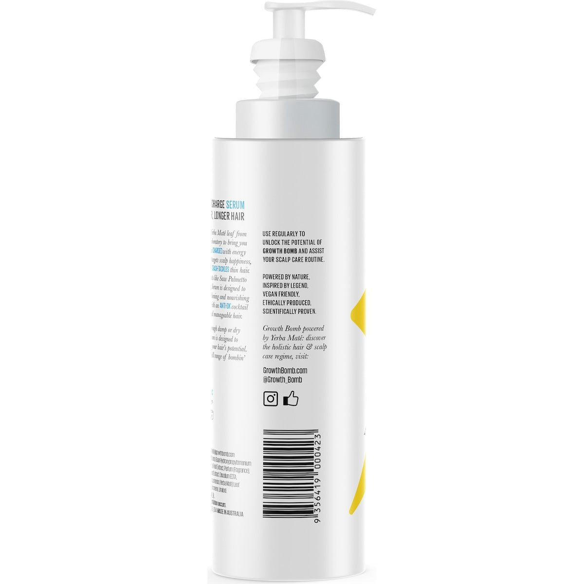 Growth Bomb Hair Supercharge Leave-in Serum 185ml