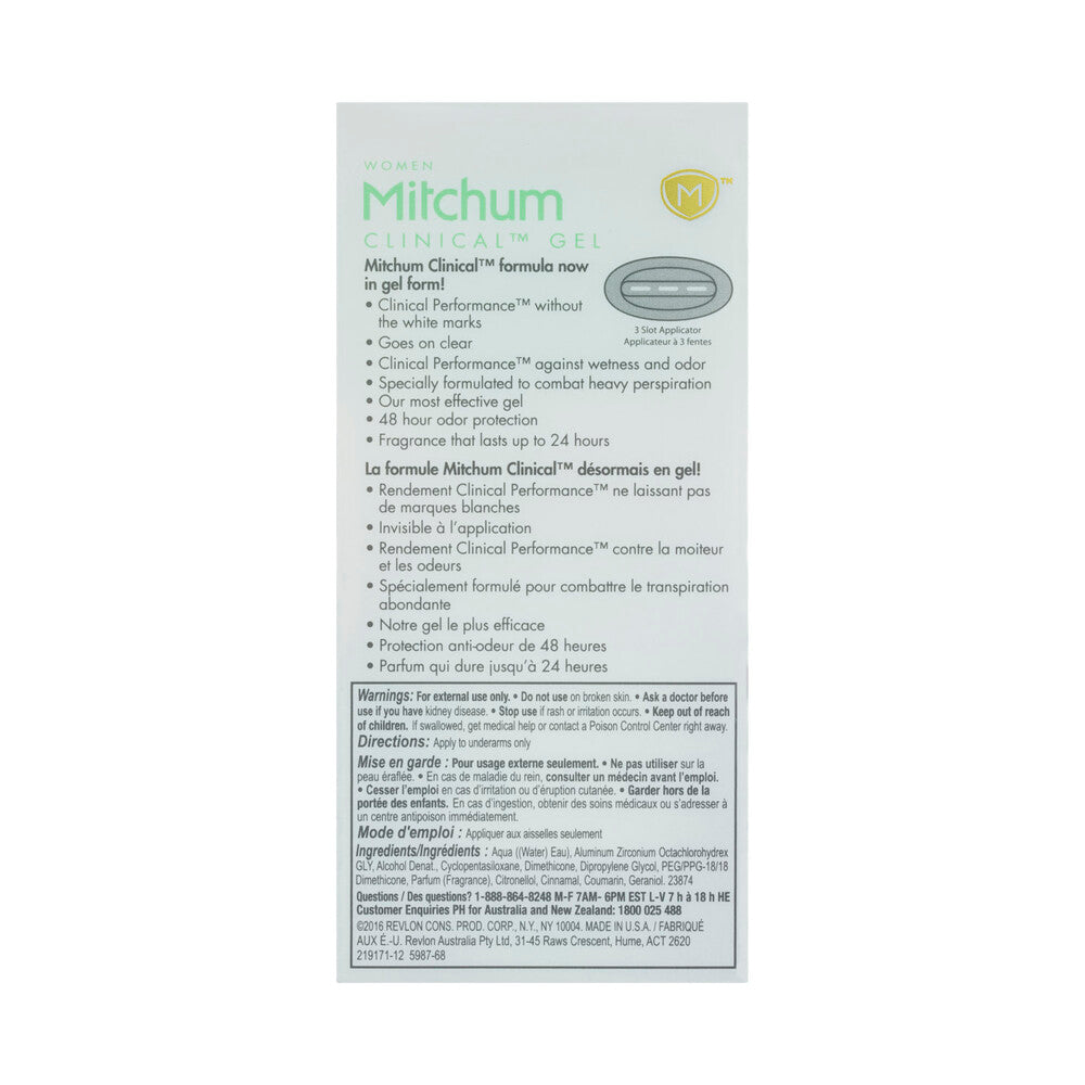 Mitchum inical Gel 48 Hour Powder Fresh Antiperspirant Deodorant For Women - 57g