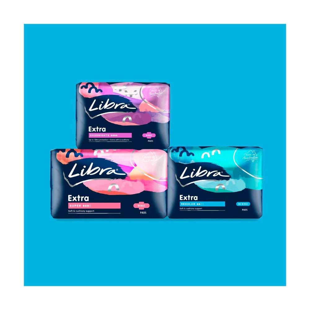 Libra Extra Regular Pads - 14 pack