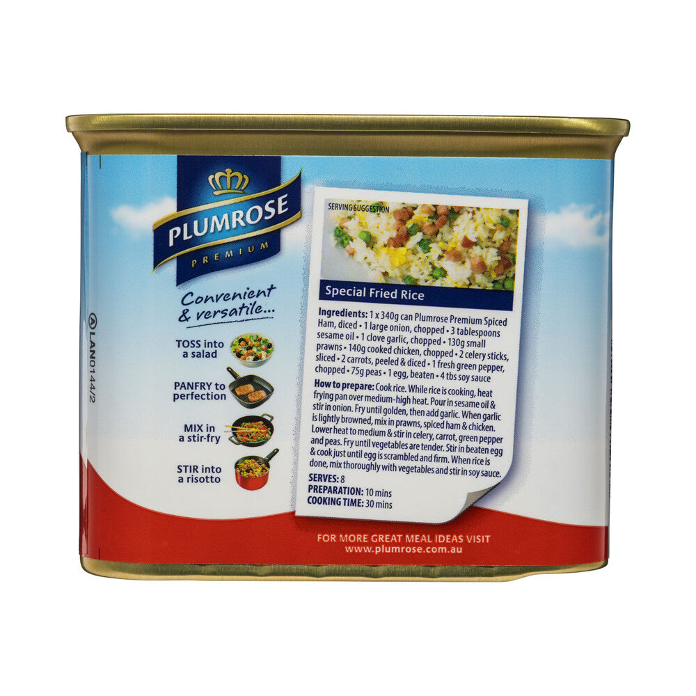 Plumrose Canned Spiced Ham - 340g