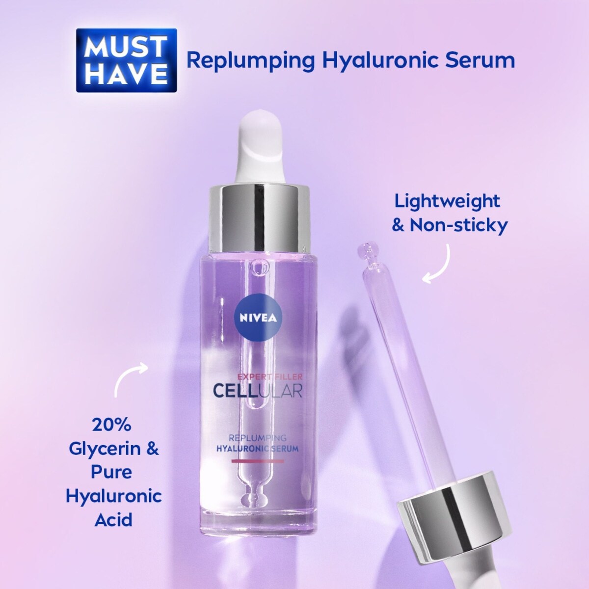 Nivea Cellular Filler Hylauronic Serum 30ml