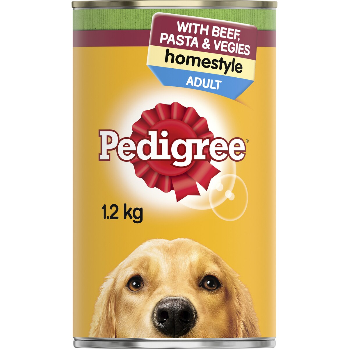 Pedigree Homestyle With Beef Pasta & Veggies Wet Dog Food Can 1.2kg