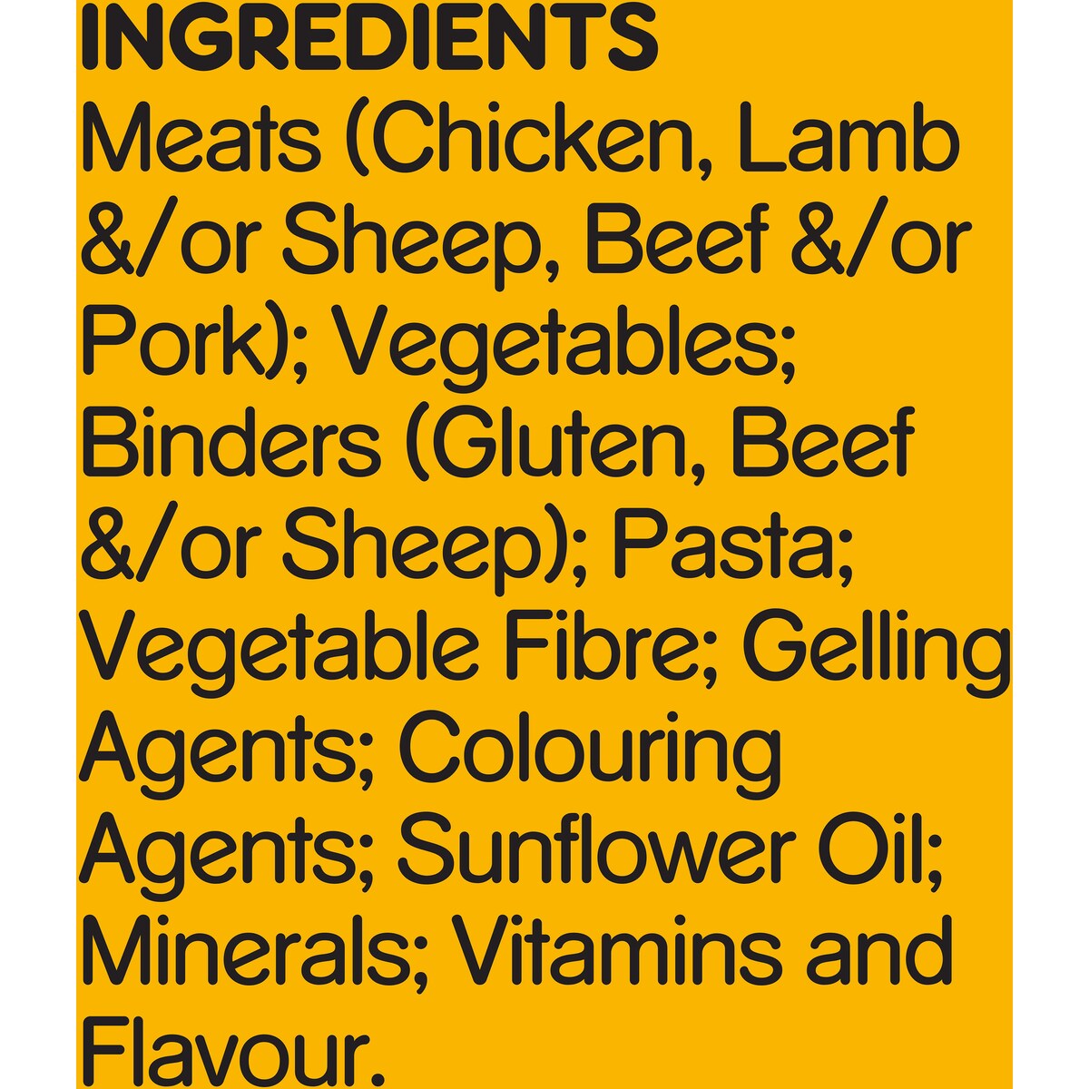 Pedigree Homestyle With Lamb Pasta & Veggies Wet Dog Food Can 1.2kg