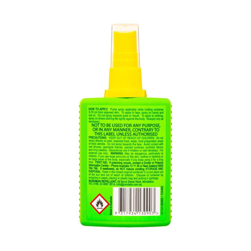 Bushman Plus 20% Deet With Sunscreen Pump - 100mL