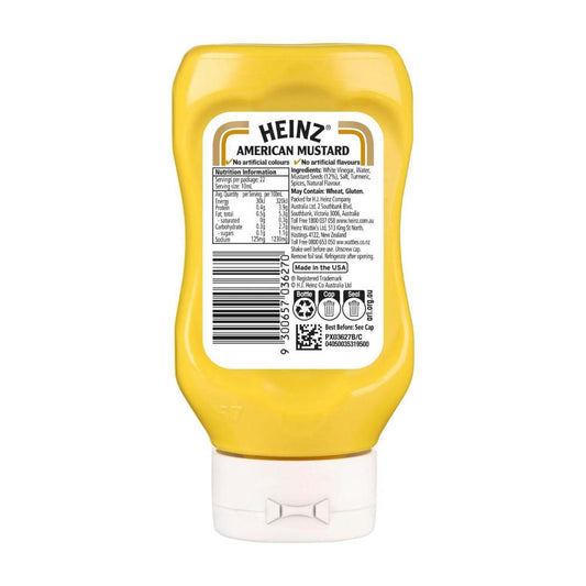Heinz American Mustard Squeezy - 220mL