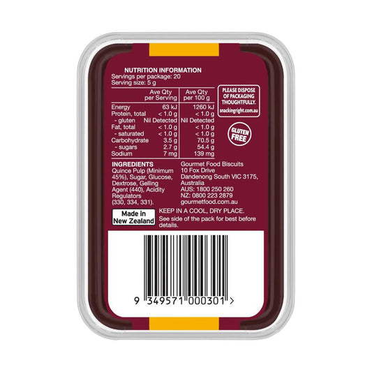 OB Finest Quince Fruit Paste - 100g