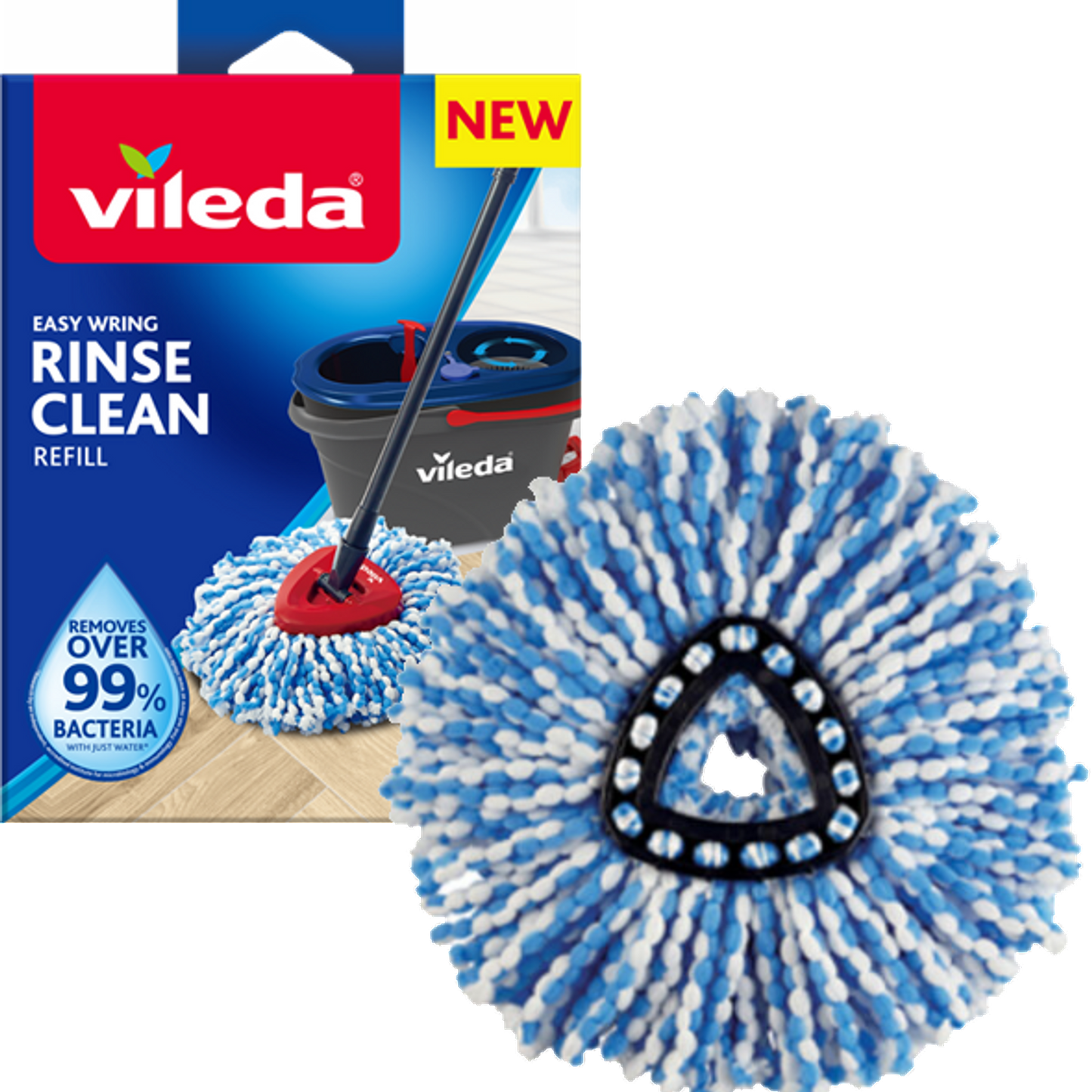 Vileda Easy Wring Rinse Clean Refill Each