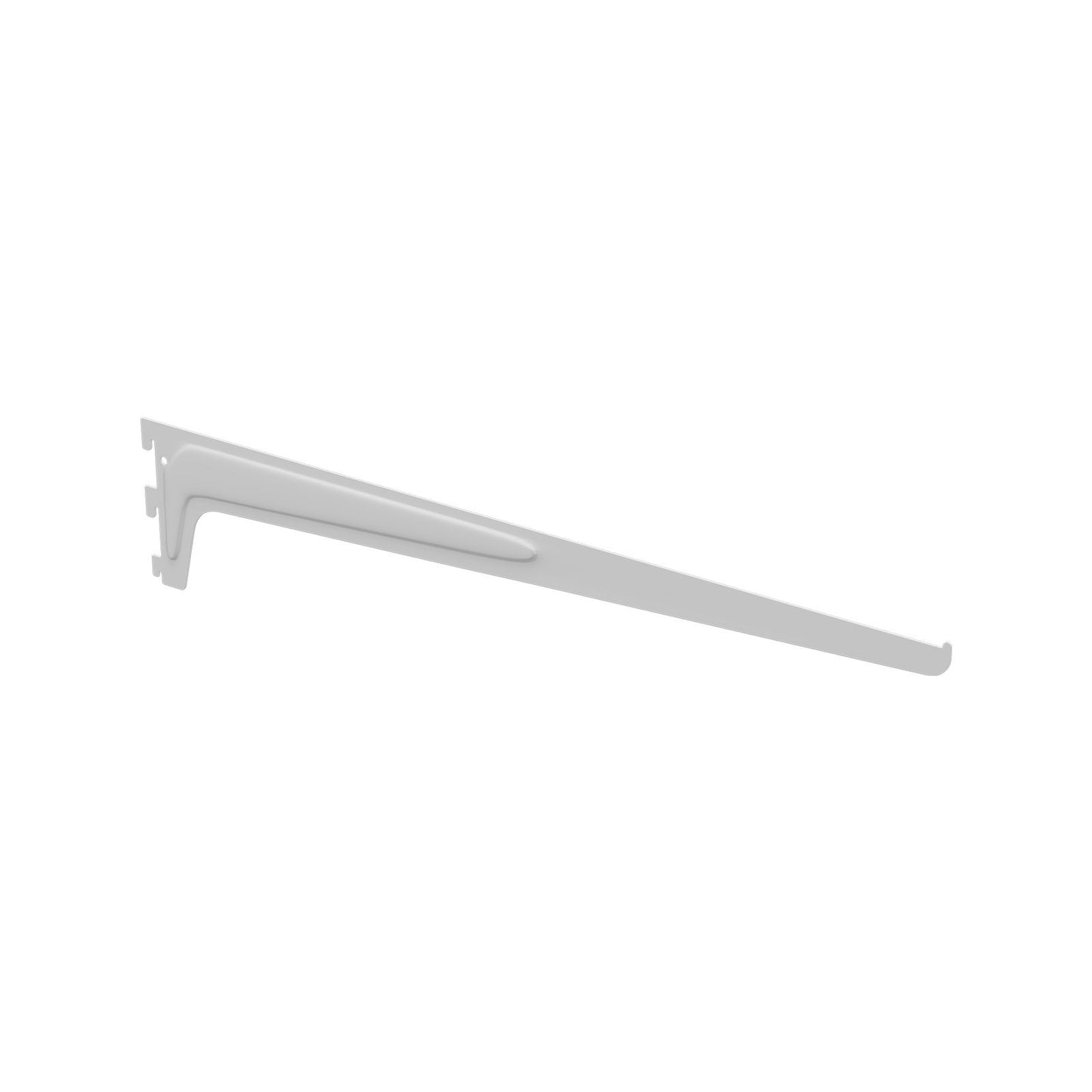Flexi Storage 600mm White Single Slot Bracket