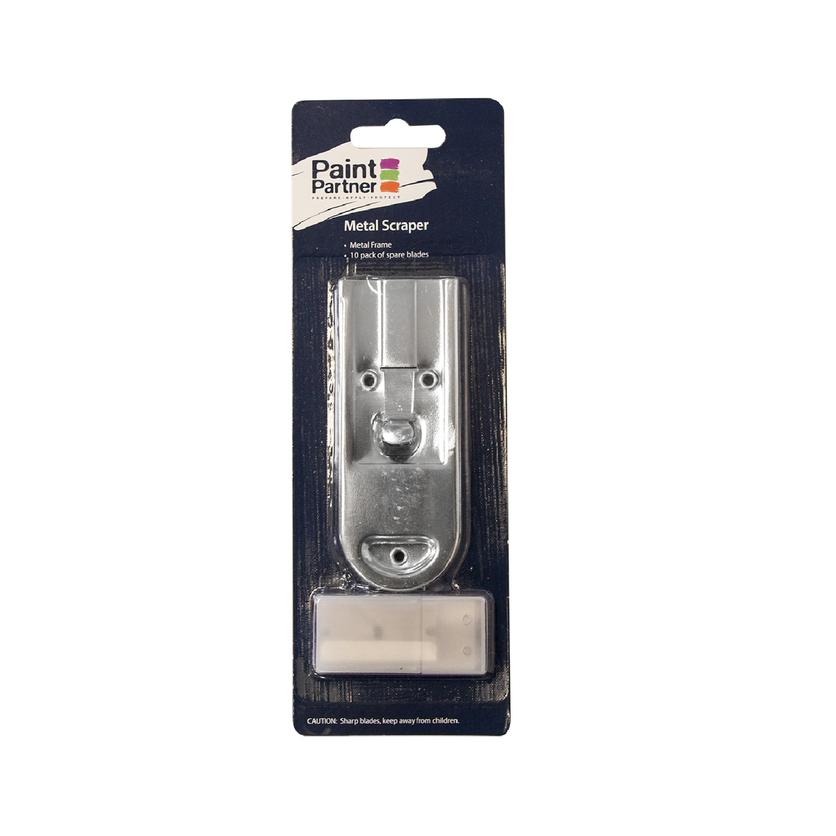 Paint Partner Metal Scraper Blades 10 Pack - Utility Blades - Durable - Easy Use