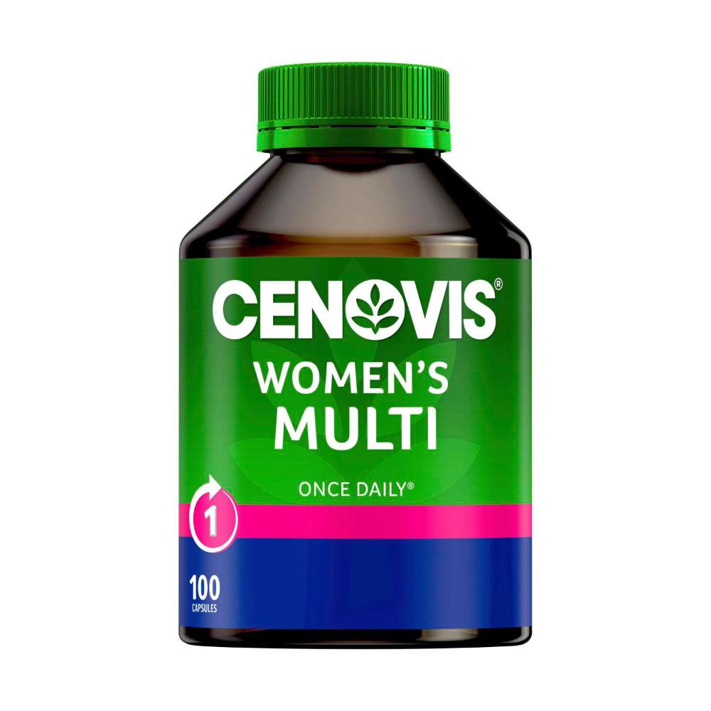 Cenovis Women's Multivitamin Capsules Multi For Energy - 100 pack