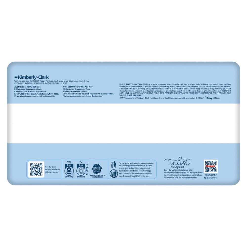 Huggies Ultra Dry Nappy Pants Boys Size 6 (15kg+) | 24 pack