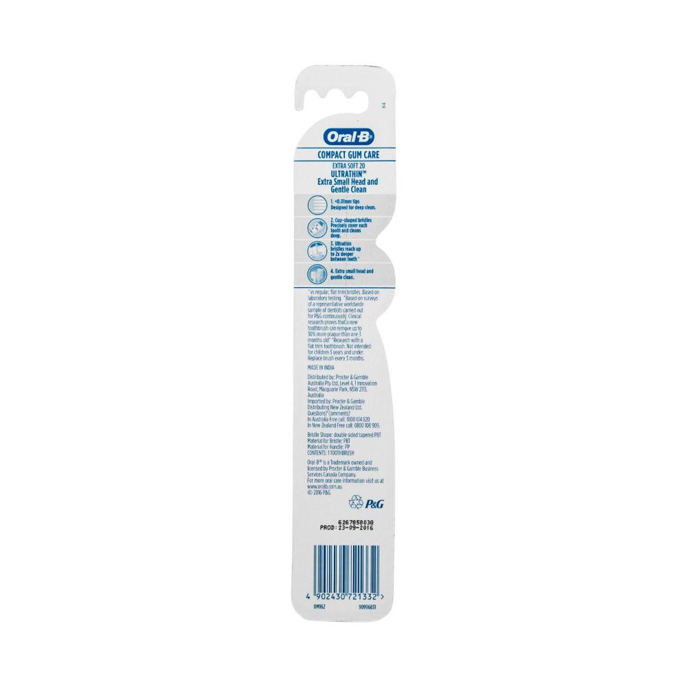 Oral B Sensitive Gum Care Toothbrush - 1 Pack