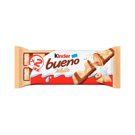 Kinder Bueno White Chocolate Bar - 39g