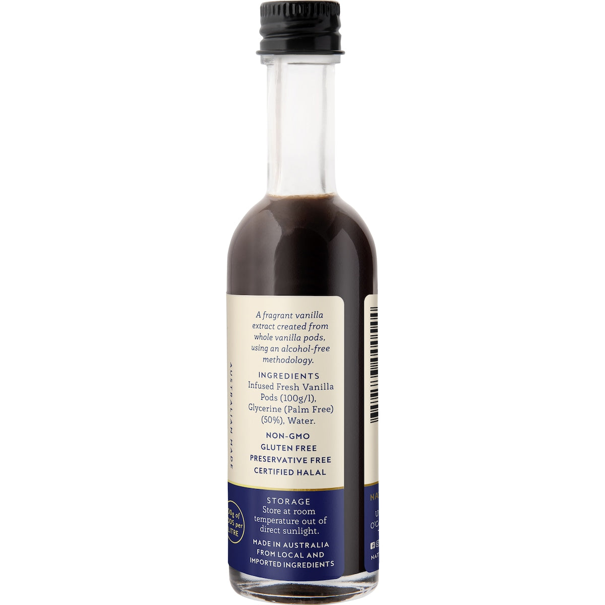 Natural Vanilla Alcohol Free Extract 50ml