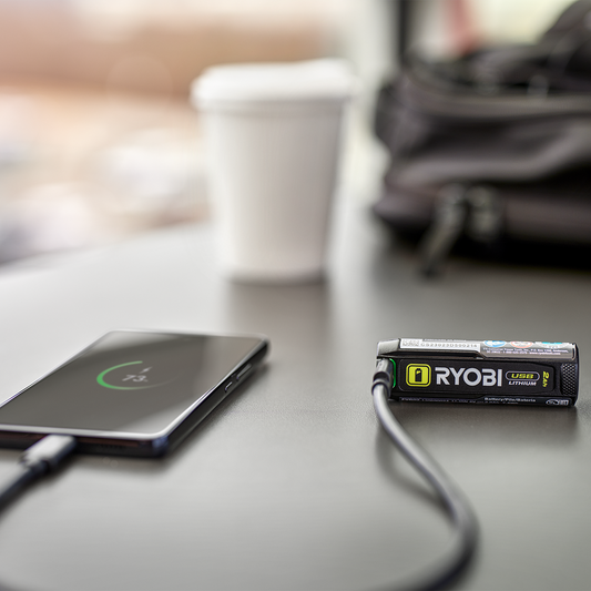 Ryobi USB Lithium 2Ah Battery Power Bank RB4L20