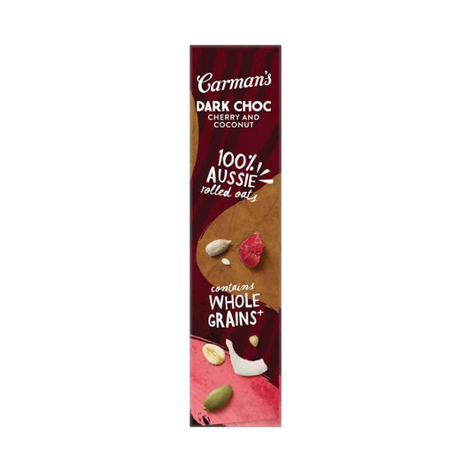 Carman's Breakfast Bars Dark Choc Cherry - 210g