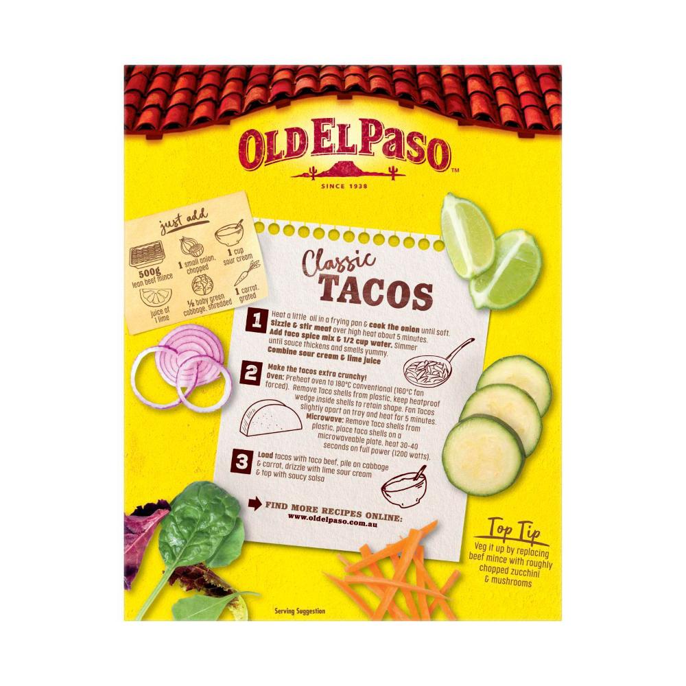 Old El Paso Kit Taco Mexican Style - 290g
