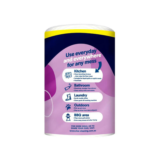 Viva Paper Towel Double Length White - 3 pack