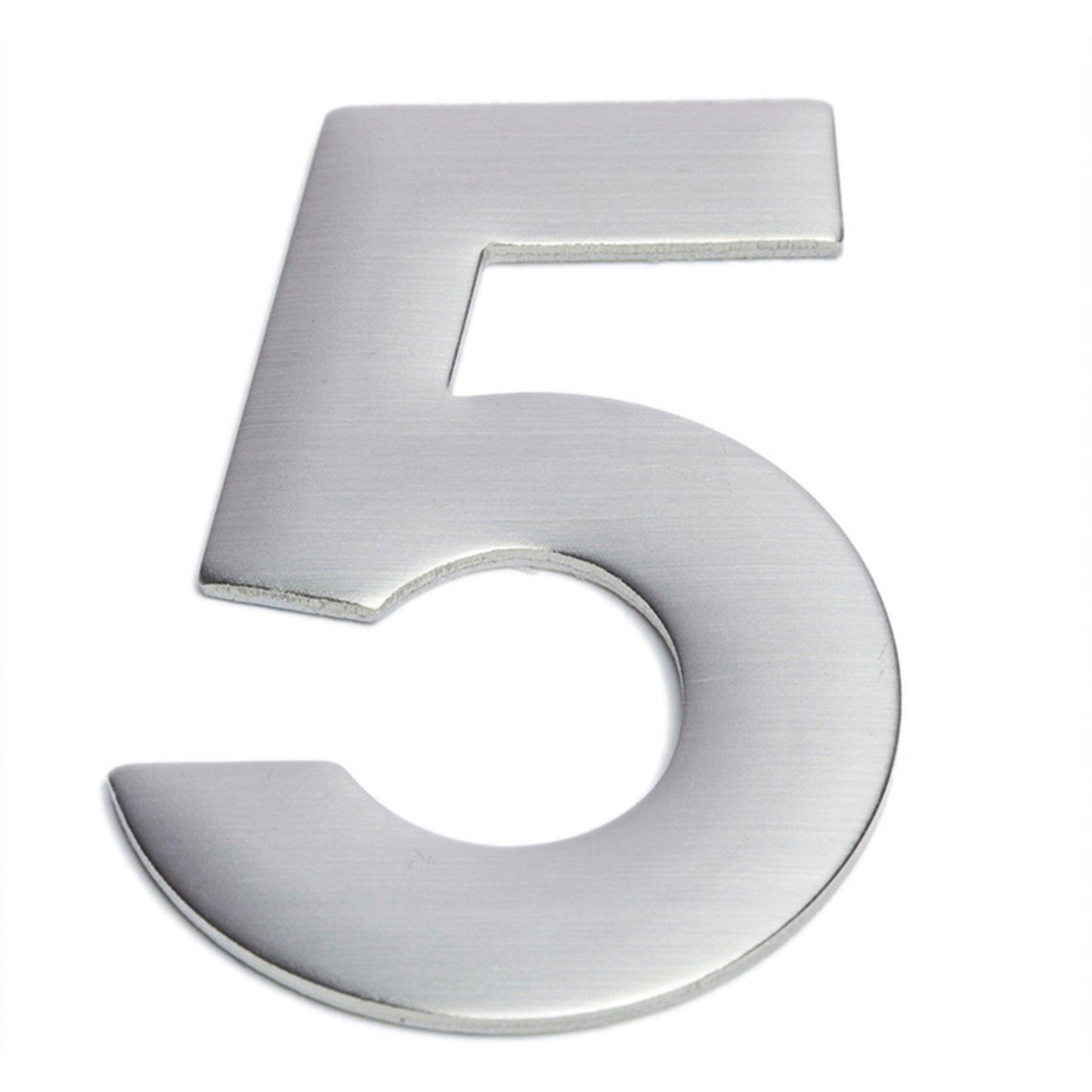 Sandleford Stainless Steel Self Adhesive House Number 5 - 75mm