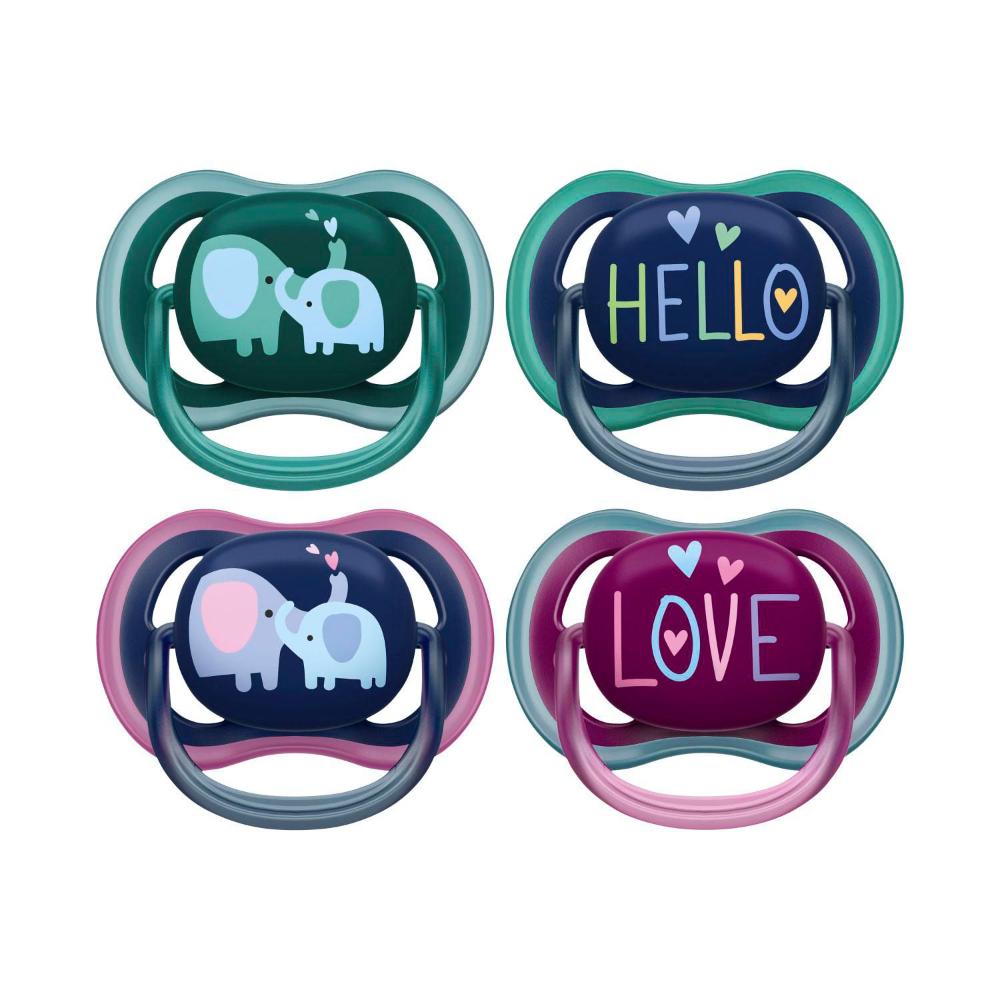 Philips Avent Soother Bpa Free 18 Months - 2 Pack