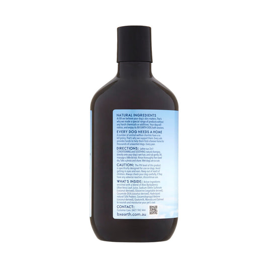 Bx Earth Dog 2 In 1 Goatsmilk Manuka & Oatmeal All Natural Conditioning Shampoo - 500mL