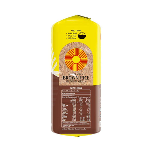 Sunrice Australian Medium Grain Brown Rice - 2kg