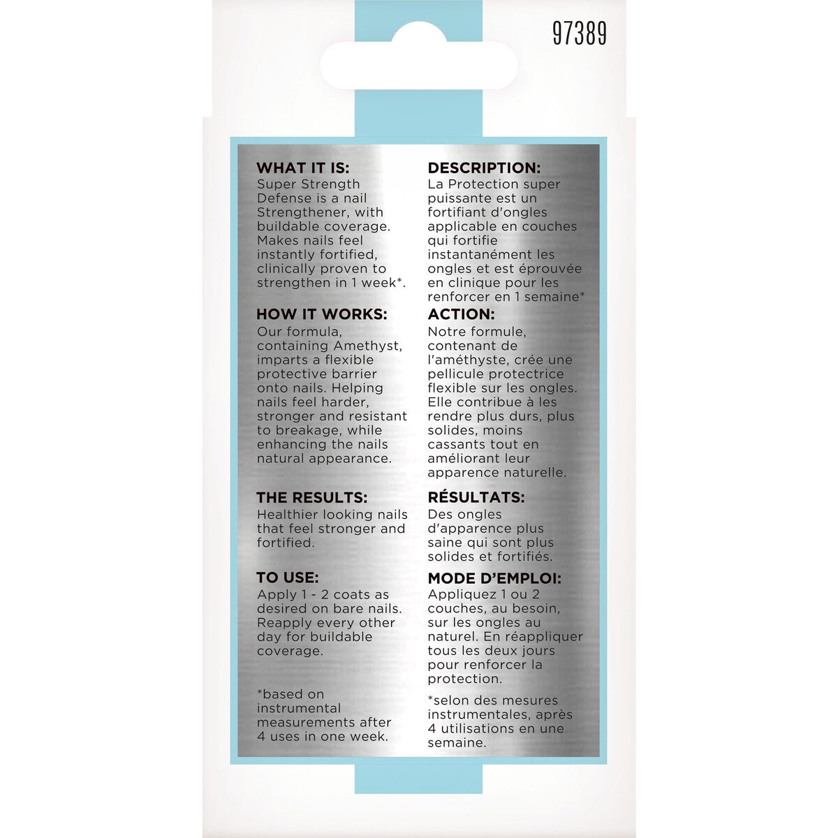 Sally Hansen Repair + Rescue Super Strength Defense Nail Polish 13.3mL