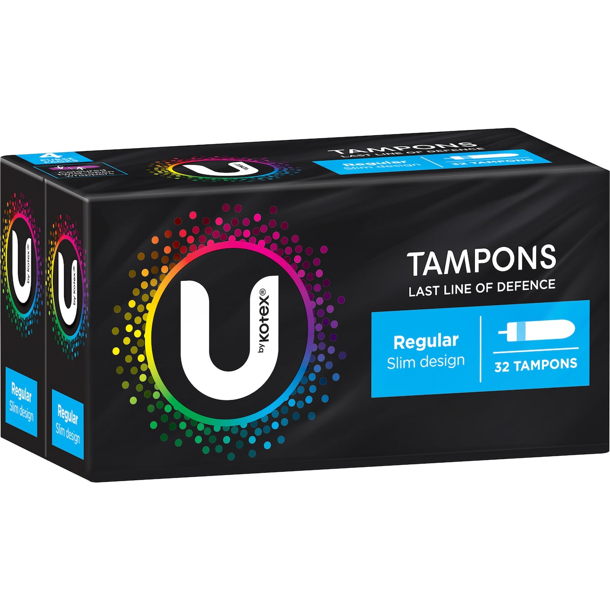 U by Kotex Tampons Regular Regular Bulk 32 pack