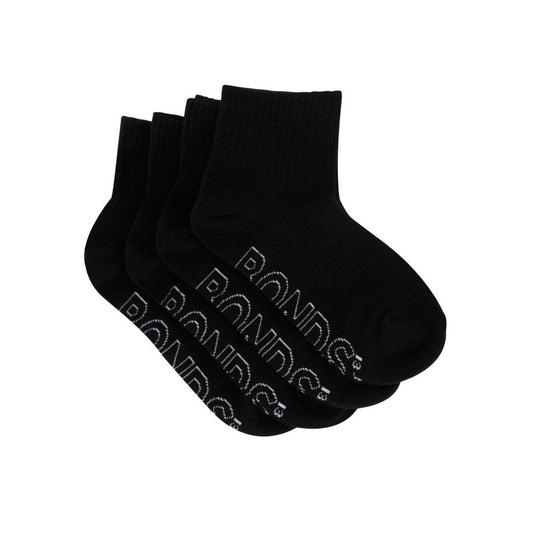 Bonds Kids Logo Light Quarter Crew Size 2 - 8 - 4 pack