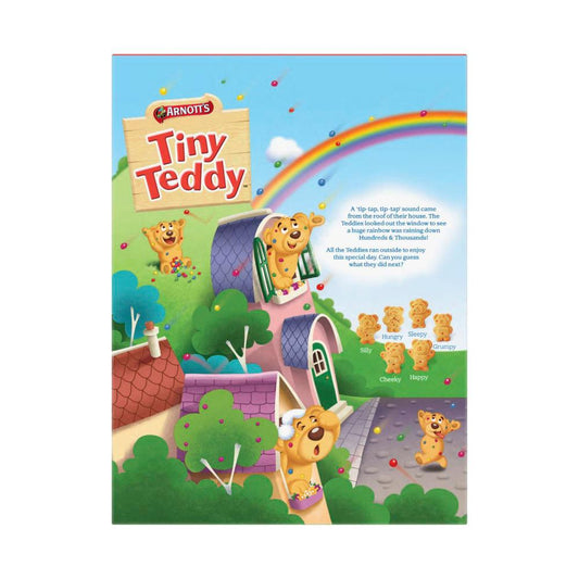 Arnott's Tiny Teddy Hundreds & Thousands Multipack 8 Pack - 184g