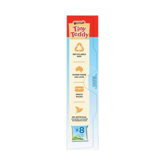 Arnott's Tiny Teddy Chocolate Multipack 8 Pack - 200g