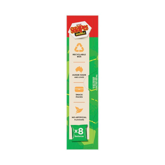 Arnott's Shapes Original BBQ Multipack 8 Pack - 200g