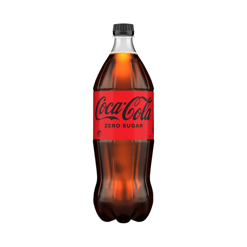 Coca-cola Zero Sugar Soft Drink Bottle 1.25l