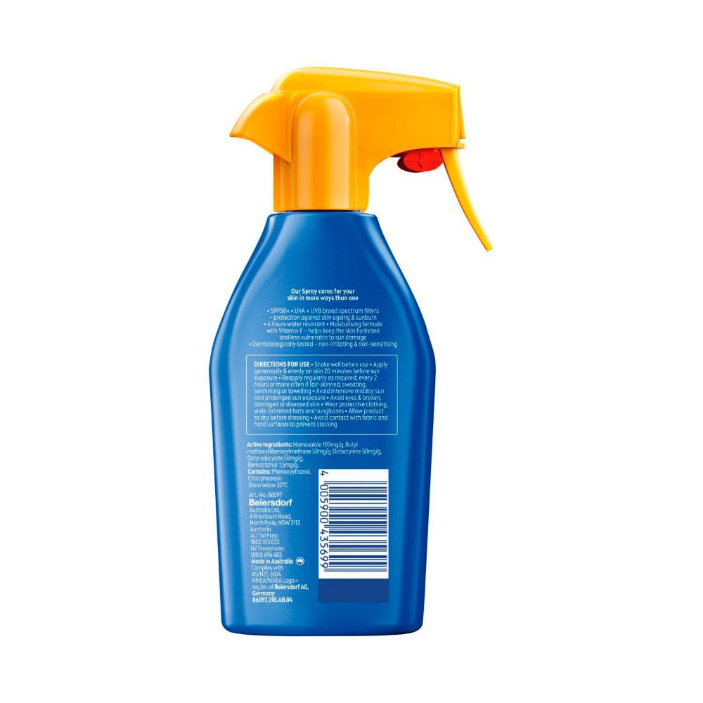 Nivea Sun SPF 50+ Trigger Spray Sunscreen - 300mL
