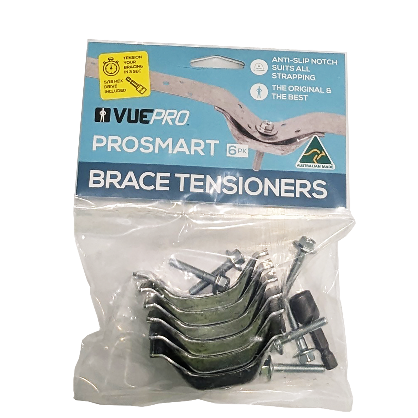 Vuepro Hex Drive Tensioner - 6 Pack