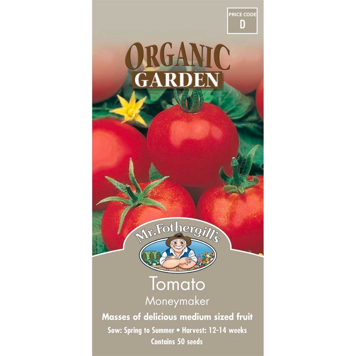 Mr Fothergill S Tomato Seeds - Heirloom Variety - 13 Weeks - Organic