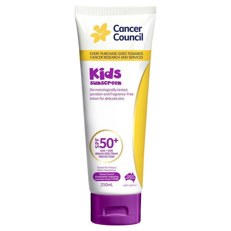 Cancer Council SPF 50+ Kids 250ml Tube