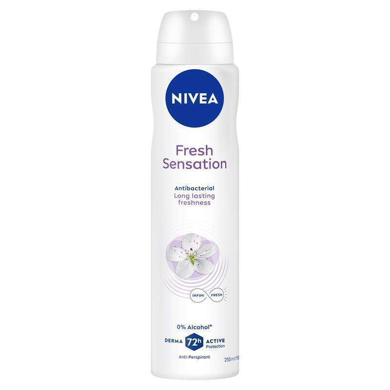NIVEA for Women Deodorant Fresh Sensation 72hr 250ml