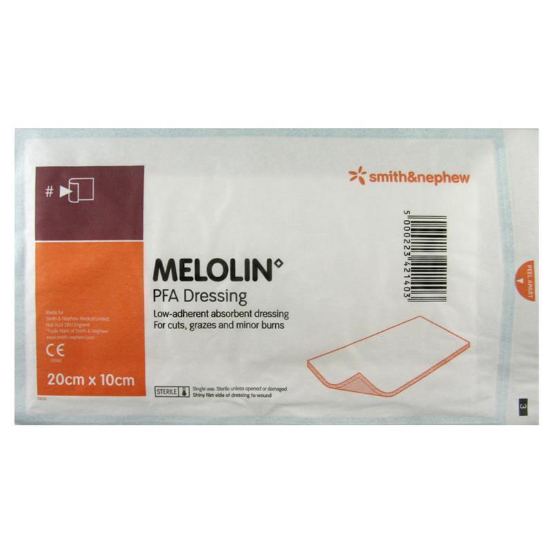 Melolin Low Adherent Wound Dressing - 10cm x 20cm