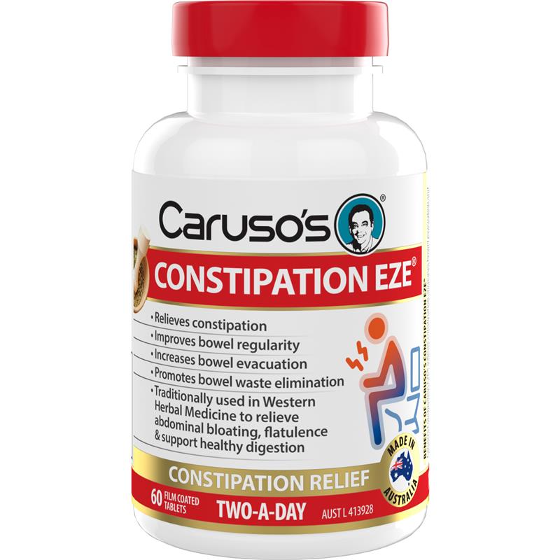 Carusos Constipation EZE 60 Tablets