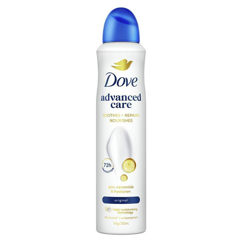 Dove Women Advanced Care Antiperspirant Aerosol Original 250ml