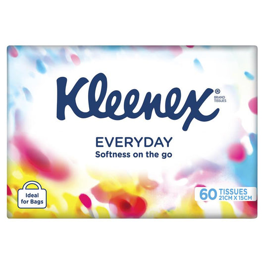 Kleenex Soft Pack Facial Tissues - 60 Pack