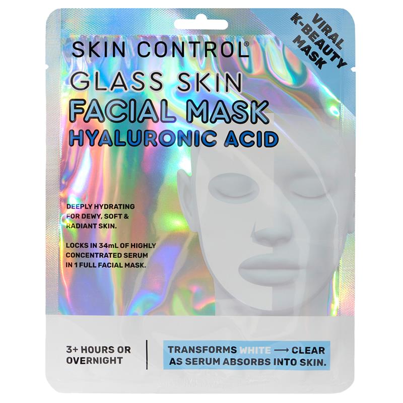 Skin Control Glass Skin Face Mask Hyaluronic Acid