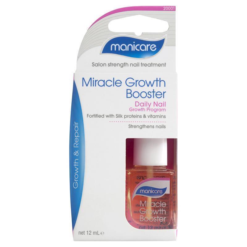 Manicare Salon Strength Nail Treatment - Miracle Growth Booster 12ml