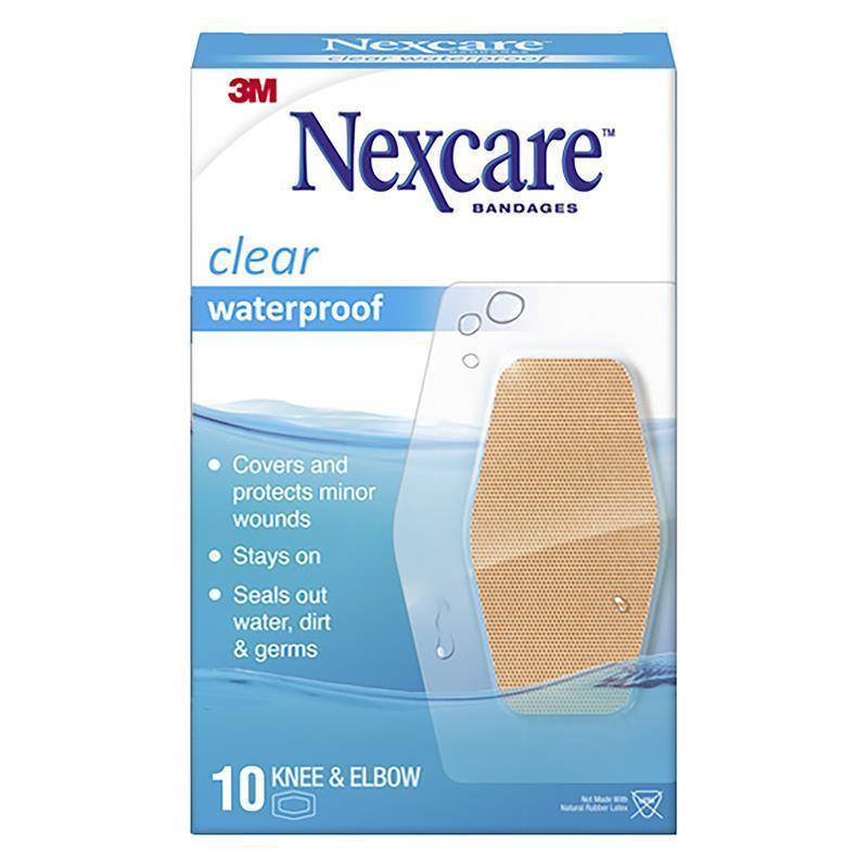 Nexcare Large Waterproof Strips 10 Pack - Ultimate Protection for Wounds