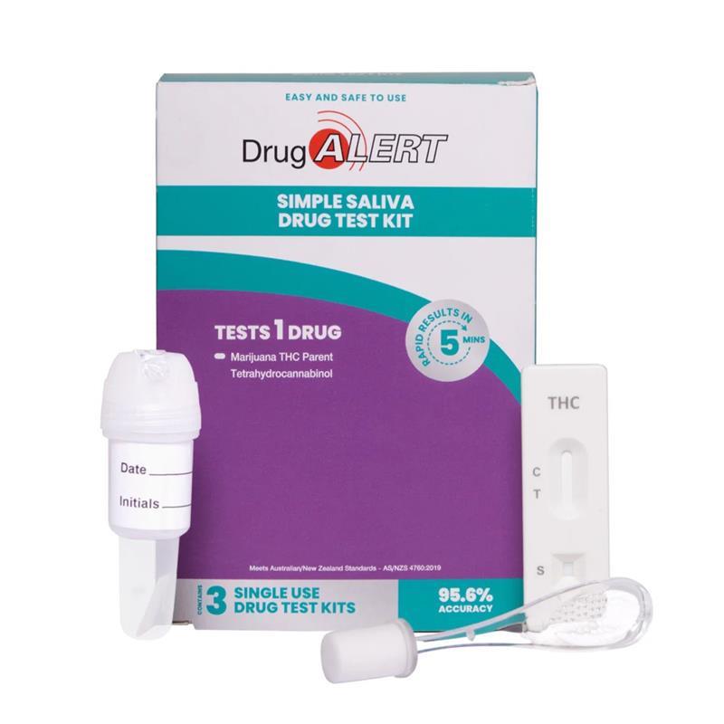 Drug Alert Saliva Marijuana 3 Pack